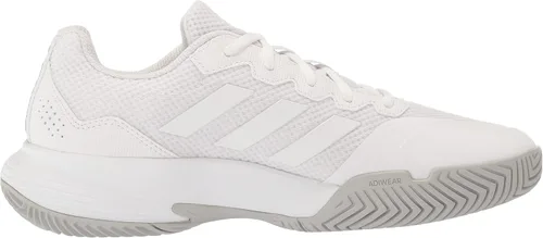 Vista 6 de adidas Tenis Gamecourt 2 para mujer, White-grey Two
