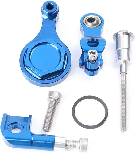 Vista 13 de Kit de soporte para estabilizador de dirección compatible con Yamaha R6 R1 2006 2007 2008 2009 2010 2011 2012 2013 2014 2015, Negro