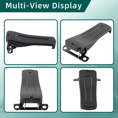 Vista 5 de AUTOKAY Clip de cinturón para RETEVIS H-777 BF-666S, BF-777S, BF-888S Model Radio+Tracking