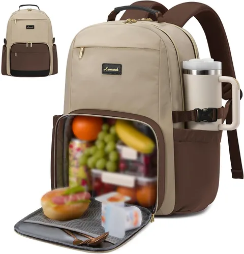 Vista 14 de LOVEVOOK Mochila para laptop para mujer, 15,6 pulg.