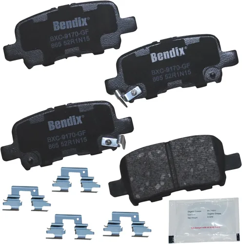 Vista 280 de Bendix Priority1 CFC154 - Juego de pastillas de freno de disco para Avanti II, Century, LeSabre, Regal, Riviera, chasis comercial, DeVille