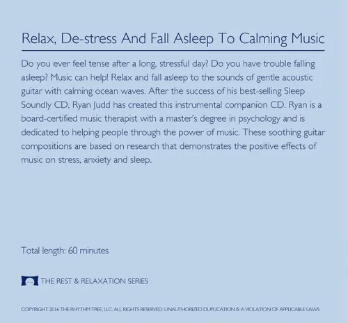 Vista 2 de Tranquil Guitar CD - Soothing Music with Ocean Waves for Relaxation Meditation and Sleep