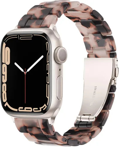 Vista 53 de Bandas para Apple Watch Light House - Correas de resina ligera de moda para iWatch para mujeres y hombres 38mm/40mm/41mm/42mm (Series 11 10)