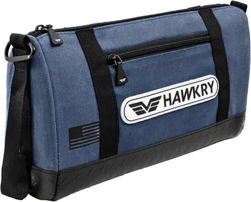 Vista 13 de HAWKRY Bolsa de herramientas de lona resistente - Bolsa de lona impermeable con cremallera, bolsa de herramientas de jardín, bolsas de construcción