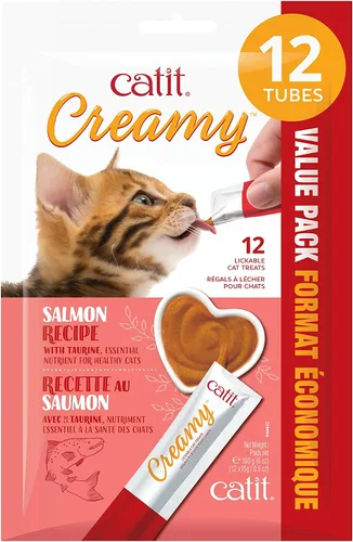 Vista 15 de Catit Creamy - Paquetes personalizados de golosinas para gato que puede lamer