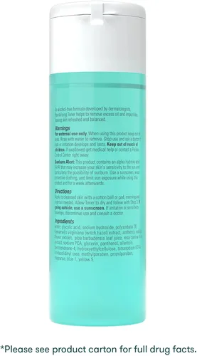 Vista 2 de Proactiv Tóner facial hidratante para la piel sensible: tóner libre de alcohol para el cuidado de la cara: alise el ácido glicólico del poro