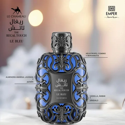 Vista 3 de Emper Regal Touch Le Bleu, unisex 3.4 fl oz