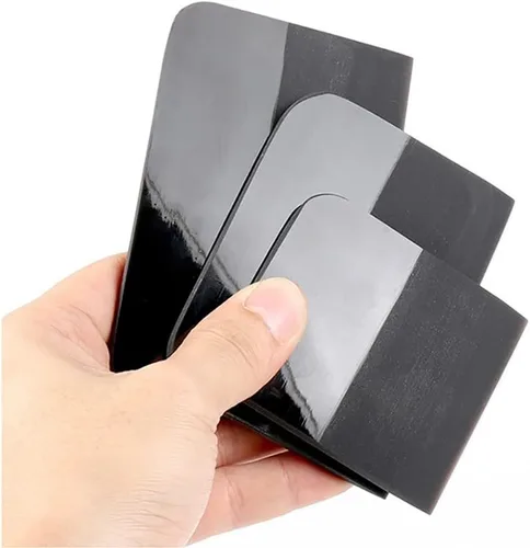 Vista 3 de PPF - Rascador de goma de silicona suave, raspador de revestimiento de TPU antiarañazos, para instalación de película de protección de pintura