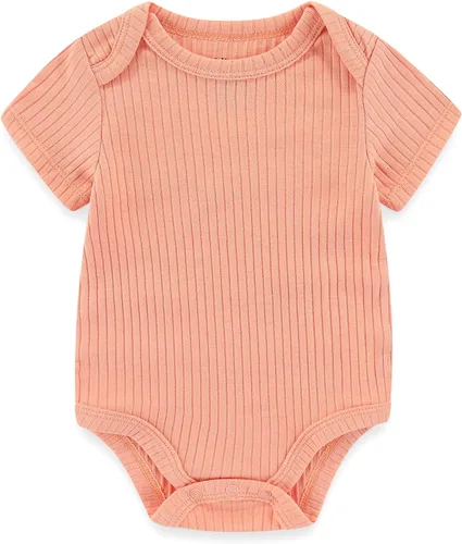 Vista 50 de Kiddiezoom Mameluco unisex de algodón de una pieza para bebé recién nacido, 5