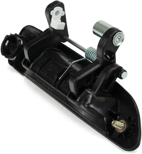 Vista 4 de KarParts360 Para Honda Civic 2001 02 03 04 2005 Manija de puerta exterior delantera, lado del conductor negro liso con orificio para llave