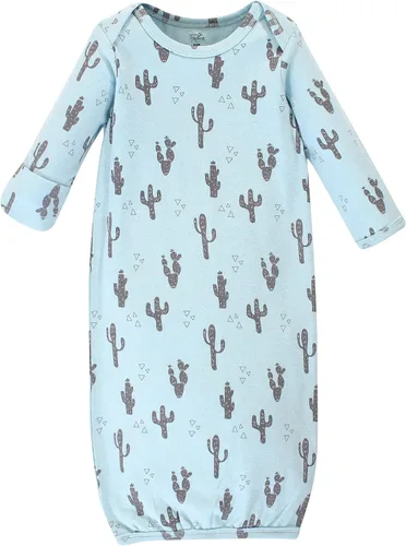 Vista 2 de Touched by Nature - Camisones unisex de algodón orgánico para bebé