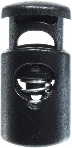 Vista 7 de West Coast Paracord Abrazadera de bloqueo de cable de plástico resistente de un solo orificio para cuerda de paracaídas, cordones, cuerda elástica