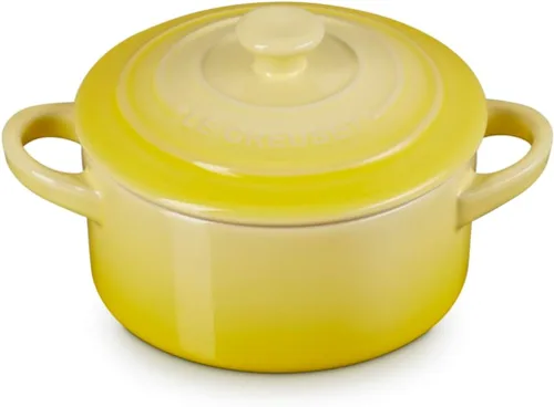 Vista 15 de Le Creuset Mini Cocotte redonda de gres, 237 ml, alcachofa