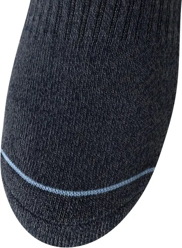 Vista 6 de Nautica Calcetines de rendimiento para hombre con comodidad acolchada (paquete de 6)