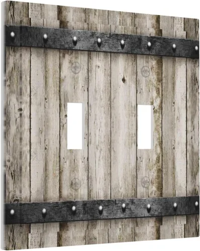 Vista 73 de Placa de pared eléctrica de 1 gang sin dispositivo en blanco, bohemio naranja vintage años 70 60s beige amanecer puesta de sol mediados de siglo
