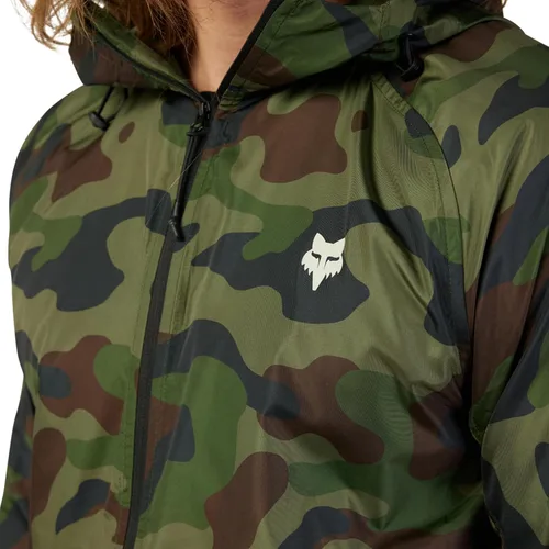 Vista 3 de Fox Racing Cortavientos de camuflaje Fox Head para hombre