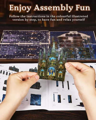 Vista 6 de Kit de rincón de libros de la basílica de Notre-Dame, casa en Duomo Di Mliano