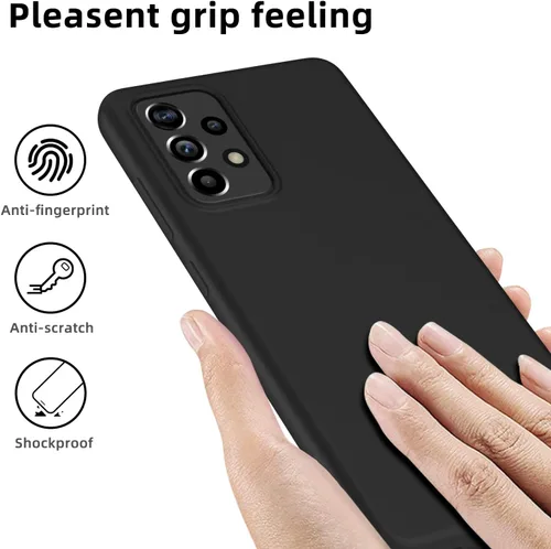Vista 2 de X-level Samsung A52 Case 4G & 5G Slim Fit Soft TPU Super Ultra Thin [Guardian Series] A52 Funda protectora ligera con acabado mate, funda compatible
