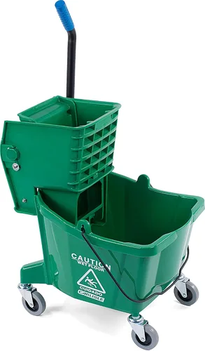 Vista 4 de Carlisle Commercial - Cubeta para limpiador con escurridor de presión lateral