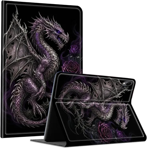 Vista 30 de Slim Case for Samsung Galaxy Tab S10 Lite / S10 FE / S9 FE 10.9" & Galaxy Tab S9 11", Multi-Angle Stand PU Leather Smart Folio Cover with Soft TPU