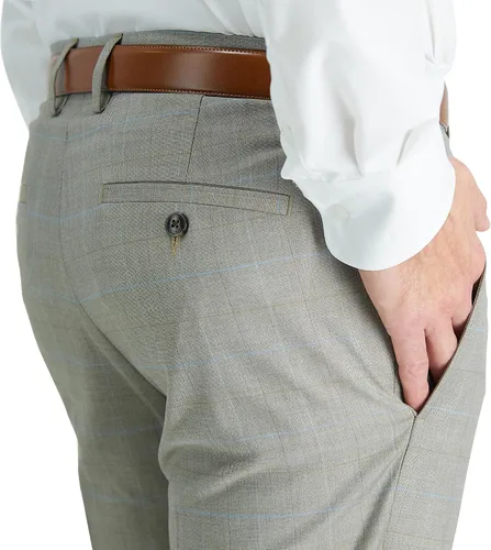 Vista 4 de Kenneth Cole Reaction Pantalón de vestir premium Flex Slim Fit para hombre