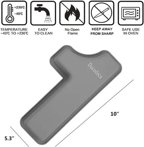 Vista 4 de Ducodocu Molde de Silicona para Pastel con Números - Molde Grande 3D para Pastel con Números - Molde de Horneado DIY para 1/10 Cumpleaños