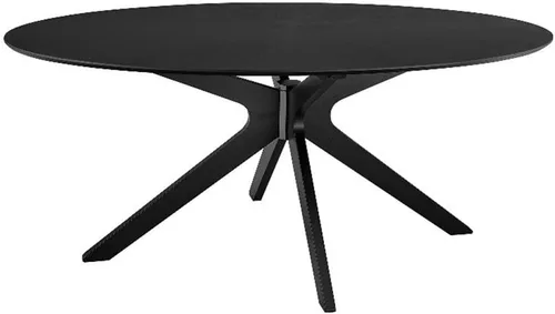 Vista 13 de Modway Crossroads - Mesa de comedor redonda de madera de 47 pulgadas, nogal