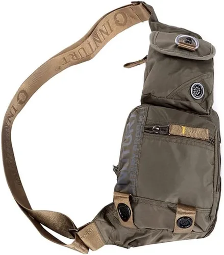 Vista 2 de Kawei Knight Riñonera de nailon con mochila de mensajero