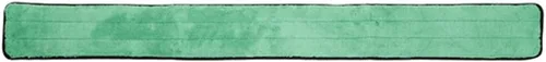 Vista 2 de Real Clean Almohadillas de microfibra para mopa de polvo con flecos verdes de 48 pulgadas (paquete de 2)