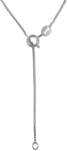 Vista 2 de Collar con colgante de piña pequeña de plata de ley, 40,6 + 2.0in extensor