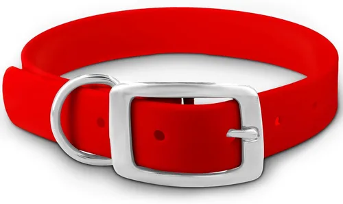 Vista 16 de Regal Dog Products Collar pequeño negro para perros con doble hebilla resistente y anillo en D Collar de perro ajustable de Biothane