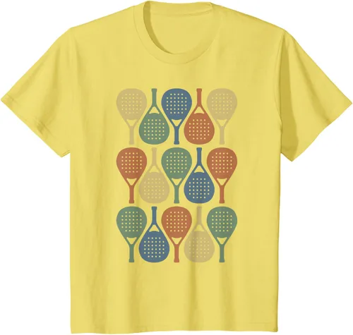 Vista 54 de Vintage Retro Padel Camiseta de Padel Sports Lover