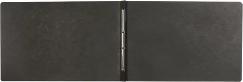 Vista 6 de Oxford Pressboard Cubierta de informe de 11" x 17", capacidad de 3", con bisagra lateral reforzada con cinta, tamaño tabloide, negro (13206)