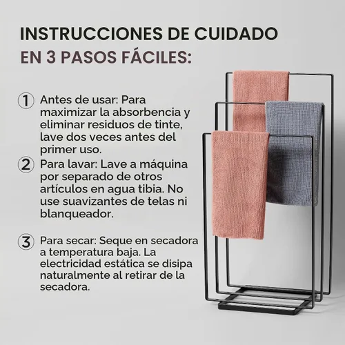 Vista 4 de Toallas de microfibra Fromm Softees para peluqueros, barberos, spa, gimnasio en Aqua, 16" por 29", 10 unidades. Toalla perfecta para el cuidado