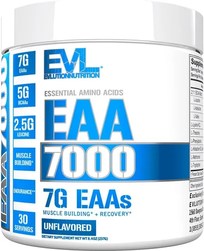 Vista 5 de EAAs - Polvo de aminoácidos esenciales EAA para antes y después del entrenamiento, para fortalecimiento muscular, resistencia y recuperación