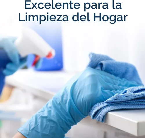 Vista 7 de Inspire Guantes de examen de mezcla de nitrilo y vinilo, desechables, sin látex, médicos, multiusos para cocinar