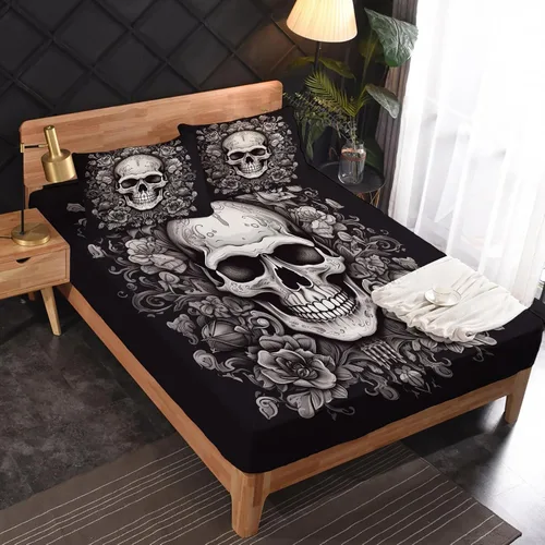 Vista 46 de Anchor Sheets - Juego de sábanas tamaño Queen, sábanas náuticas, de microfibra suave y bolsillo profundo, sábanas y fundas de almohada estampadas