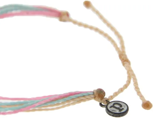 Vista 2 de Pura Vida - Pulsera brillante 100% impermeable, hecha a mano con abalorio revestido y correa ajustable