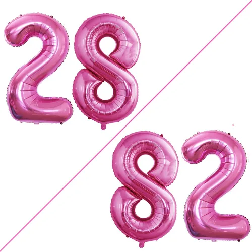 Vista 59 de Goer, conjunto de globos de papel aluminio para decoraciones de cumpleaños, globos de las letras de feliz cumpleaños y de números Oro