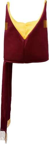 Vista 3 de Sombrero de obispo para adultos, sombrero de cardenal católico, sacerdote del Papa, accesorio para disfraz de Halloween de San Mitre