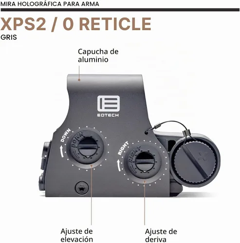 Vista 2 de EOTECH XPS2 Mira de Arma Holográfica