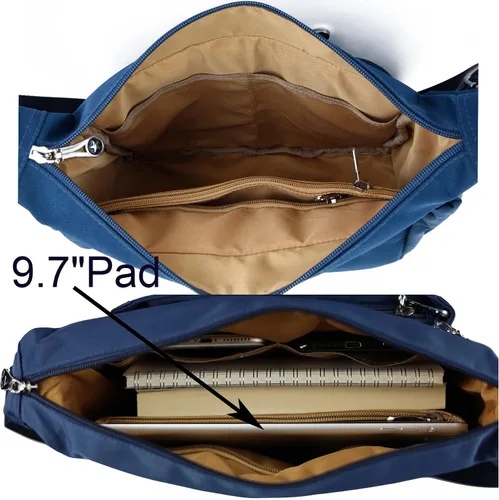 Vista 6 de Fabuxry - Bolsas y Bolsos de Hombro para Mujer Bolso mensajero