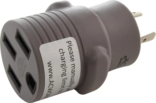 Vista 11 de AC WORKS Adaptador de carga EV para uso Tesla (TT-30P RV/Trailer 30A Gen2)