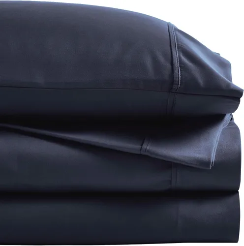 Vista 18 de Superior 1200 Thread Count Cotton Blend Sheet Set, Deep Pocket Sheets, 1 Elastic Deep Pocket Fitted Sheet, 1 Flat Sheet, 2 Pillowcases, Cotton Rich