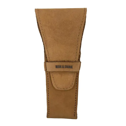 Vista 14 de Hide & Drink, Estuche de cuero para maquinilla de afeitar de seguridad, accesorios de afeitado, artículos esenciales para el cuidado personal, hecho