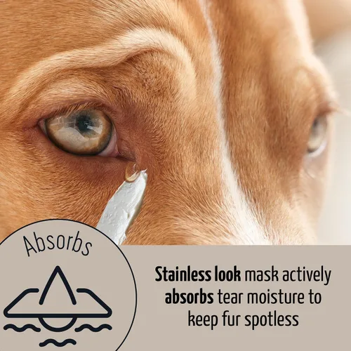 Vista 16 de Tauro Pro Line - Removedor de manchas de lágrimas natural para perros, máscara de arcilla, 1.69 onzas líquidas Fórmula de escudo suave, para ojos