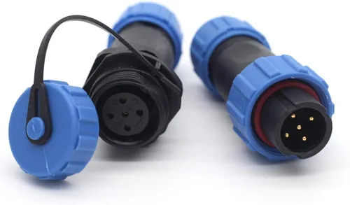 Vista 25 de SP13 2pin/3pin/4pin/5pin/6pin/7pin/9pin conector de cable de aviación, enchufe impermeable IP67, conector de equipo de luz LED