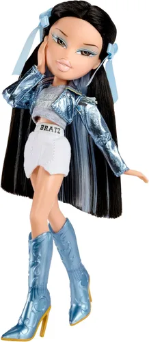 Vista 11 de Bratz Pop Starz Jade Fashion Doll con accesorios y encanto
