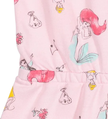 Vista 7 de Disney Princess Moana Mulan Belle - Mameluco sin mangas para niñas de bebé a niño grande
