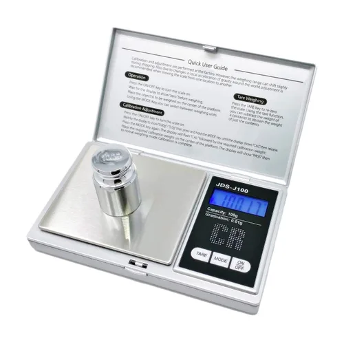Vista 10 de CR Scale - Báscula digital prémium para alimentos, 3.53 oz por 0.00 oz, negro, portátil (JDS-100B)